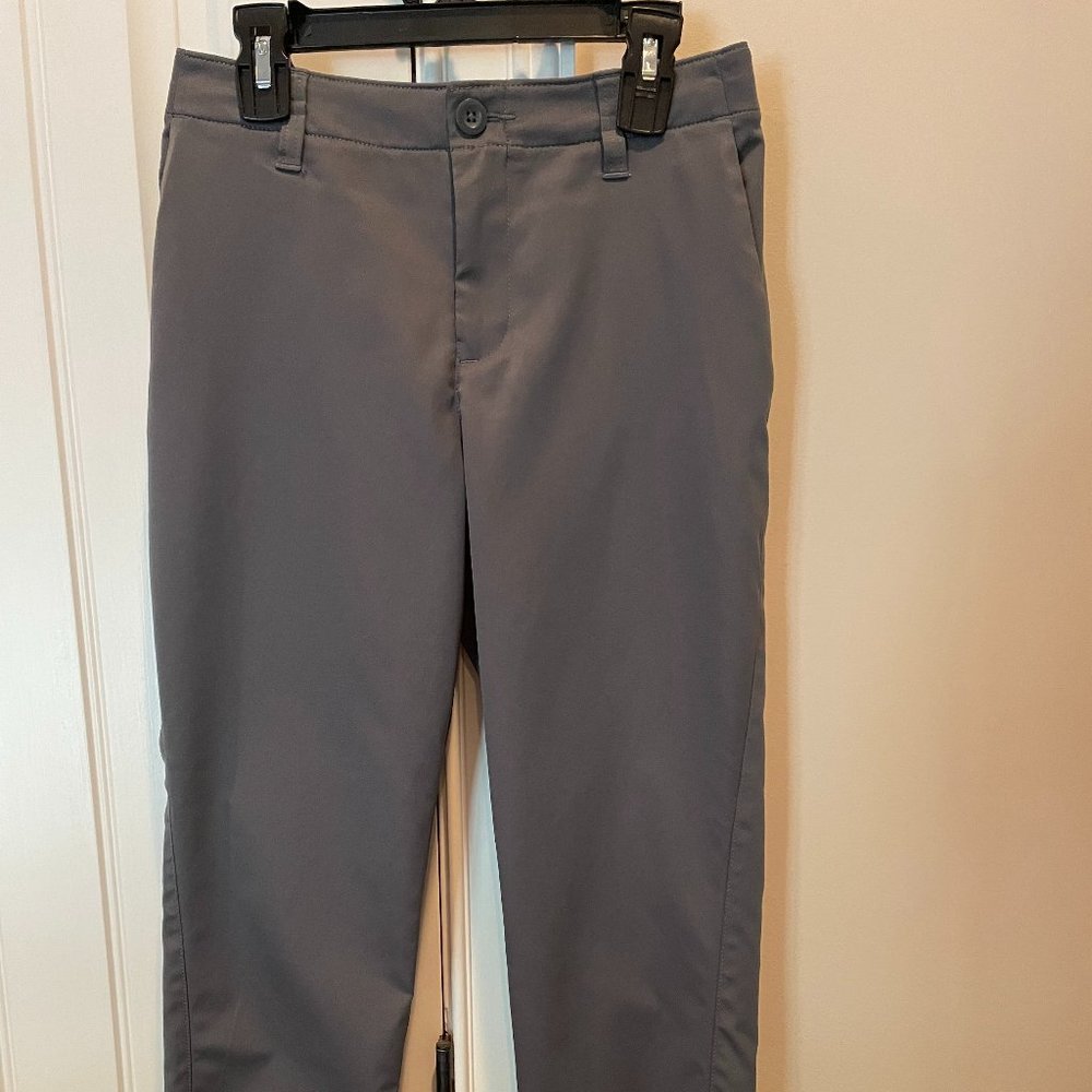 Under Armour Boys Golf Pants Size 12 Gray